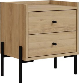 Κομοδίνο Sapphire Δρυς FREMA 44.9x35x52