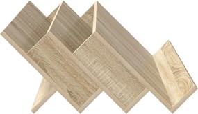 vidaXL Ράφι Περιοδικών με ράφι Δρύς Sonoma 90 x 53 x 28,5 εκ