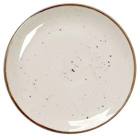 Πιάτο Γλυκού Στρογγυλό Terra Σετ 6 τμχ TLK103K6 Φ19cm Πορσελάνινο Cream Espiel Porcelain
