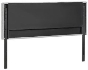VEVOR Headboard for Full Size Bed with Adjustable Height Sponge &amp; Fabric Grey