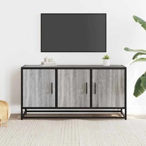 ντουλάπι τηλεόρασης vidaXL Γκρι Sonoma 100x35x50 cm