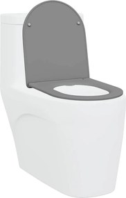 vidaXL Λεκάνη Γκρι 47 x 36 x 3,4 εκ Δυροπλάστ