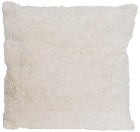 Μαξιλάρι Διακοσμητικό (Με Γέμιση) 00.02.23125 Μπουκλέ Ecru 45X45 Velvet,Polyester