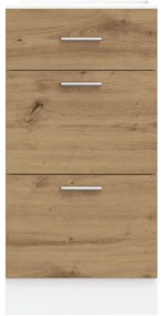 Κάτω ντουλάπι Artisan Oak 40x46x81,5 cm Κατασκευασμένο ξύλο - Καφέ