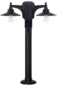 Κολονάκι επιδαπέδιο φωτιστικό μαύρο Petra LP-150EB 2L H110 Heronia-10-0335-Μαύρο 10-0335