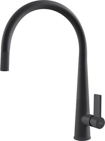 Elleci Athena Plus - Μπαταρία Κουζίνας με Ντους - Nero