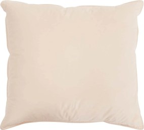 vidaXL Μαξιλάρι 80 x 80 cm Όλες οι εποχές Ίνα Καπόκ Μπεζ