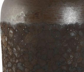 Βάζο Home ESPRIT Καφέ Κεραμικά 20 x 20 x 50 cm