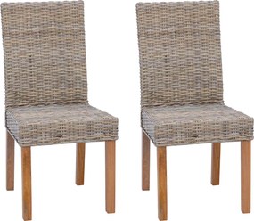vidaXL Καρέκλα τραπεζαρίας 2 pcs
