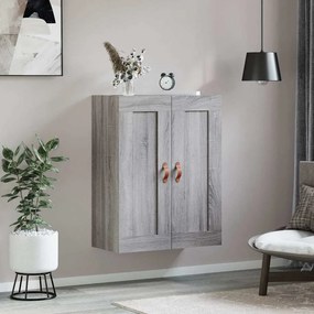 VidaXL Ντουλάπι Επιτοίχιο Γκρι Sonoma 69,5 x 34 x 90 εκ. Επεξεργ. Ξύλο
