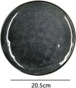 Πιάτο Φαγητού Κεραμικό 20.5cm SDS-27688