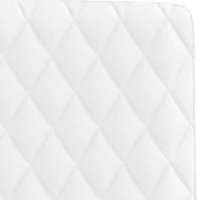 vidaXL Καρέκλες Τραπεζαρίας 6 τεμ. Λευκές από Δερματίνη