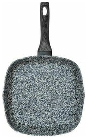 Τηγάνι Γκριλιέρα Granite 70.030.29 28cm Black Cryspo Trio 28cm Αλουμίνιο