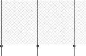 vidaXL Τεντώτο με στήριγμα Γκρι