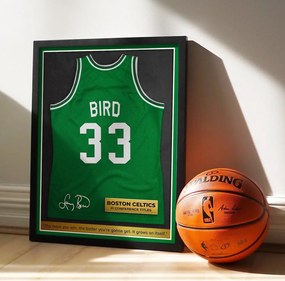 Ξύλινο Κάδρο Boston Celtics LB 30X40cm SNK47