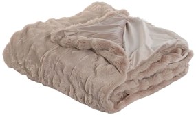 Κουβέρτα Home ESPRIT Ανοιχτό Ροζ 220 x 240 x 1 cm