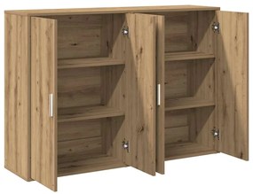vidaXL Μπουφές artisan δρυς 60 x 31 x 84 εκ Επεξεργασμένο ξύλο