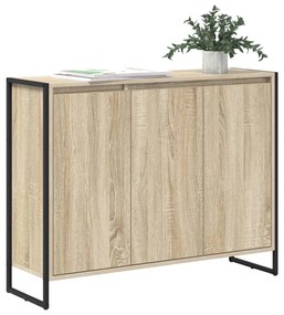 vidaXL Βοηθητικό ντουλάπι Σονόμα 96,5 x 30 x 75 εκ Επεξεργασμένο ξύλο