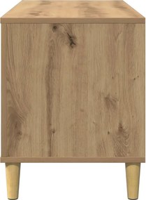 vidaXL Έπιπλο Δίσκων τεχνίτης Δρυς 100x38x48 εκ από Επεξεργασμένο Ξύλο