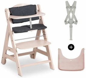 Καρεκλακι φαγητου μωρου Hauck Γκρι