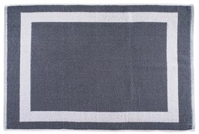 Πατάκι Μπάνιου Ξενοδοχείου Πίνακας 650gr 100% Βαμβάκι Grey 50Χ75 100% Cotton