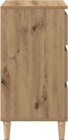 vidaXL Κομοδίνο Artisan Oak 40 x 35 x 70 εκ. Επεξεργασμένο ξύλο