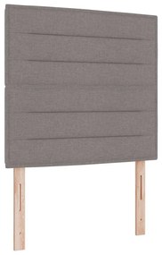 vidaXL Κεφαλάρι με κεφαλάρι Taupe 100 cm ύφασμα