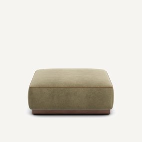 Υποπόδιο από λινό βελούδο JACOPO