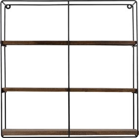 Wall Shelf Sunflower Black
Walnut