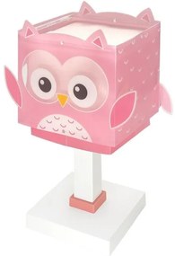 Παιδικό Επιτραπέζιο Φωτιστικό 1xE14 Ροζ Little Pink Owl 64481 Ango-64481-Ροζ 64481