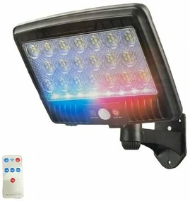 XG-T31 Ηλιακό Φωτιστικό Επιτοίχιας Τοποθέτησης με Ανιχνευτή Κίνησης και Τηλεχειριστήριο σε Μαύρο Χρώμα 6721