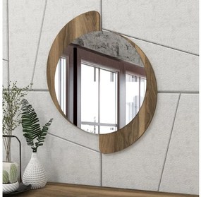 Καθρέπτης τοίχου Sevilla Μegapap καρυδί 59,2x2,2x69εκ. GP042-0298,2-GP042-0298,2-Καφέ GP042-0298,2