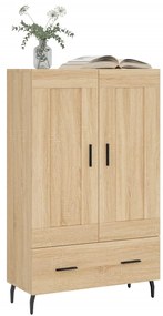 vidaXL Ντουλάπα Sonoma Δρυς 69,5 x 31 x 115 εκ. από Επεξεργασμένο Ξύλο