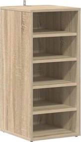 vidaXL Παπουτσοθήκη Sonoma Δρυς 31,5 x 35 x 70 εκ. από Επεξ. Ξύλο