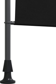vidaXL Εξωτερικό ρολό Μαύρο 120 x 270 cm