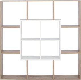 ΒΙΒΛΙΟΘΗΚΗ BRODY HM8771.01 136X22X136 ΛΕΥΚΟ