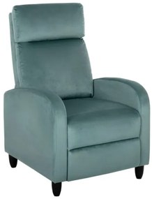 ΠΟΛΥΘΡΟΝΑ RELAX HIBER HM9782.07 ΦΥΣΤΙΚΙ ΒΕΛΟΥΔΟ 67,5x90x104Υ εκ.