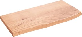 vidaXL Πάγκος Μπάνιου Αν. Καφέ 60x30x2 εκ. Επεξεργ. Μασίφ Ξύλο