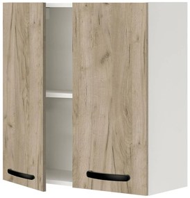 Wall cabinet Emma 80 cm Καφέ