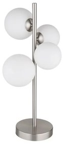 Επιτραπέζιο Φωτιστικό 4xG9 LED 3,5W Νίκελ Riha 56140-4T Globo Lighting-56140-4T-Νίκελ Ματ 56140-4T