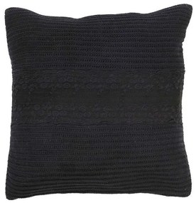 Μαξιλάρι Καναπέ ARF204 45x45cm Black Espiel 45X45 100% Βαμβάκι