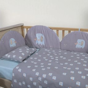 Σεντόνια Κούνιας (Σετ) Nef-Nef Homeware Baby Elephants 26