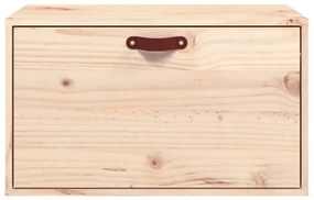 vidaXL Ντουλάπι Τοίχου 60 x 30 x 35 εκ από Μασίφ Ξύλο Πεύκου