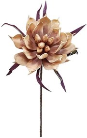 Τεχνητό Λουλούδι Μανόλια 00-00-6061-1 75cm Brown Marhome Foam