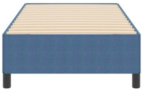 vidaXL Σκελετός Κρεβατιού Μπλε 100 x 200 cm Βελούδο