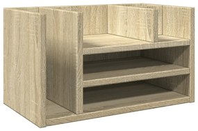 vidaXL Έπιπλο Οργάνωσης Γραφείου Sonoma Δρυς 44,5x24x25 εκ Επεξ. Ξύλο