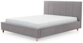Υπέρδιπλο Κρεβάτι Mindoria, με αποθηκευτικό χώρο, γκρί 200x105x220cm-BOG7982