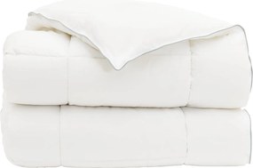 vidaXL Πάπλωμα 220x240 εκ Χειμώνας 450 GSM Αυστραλιανό Μαλλί Λευκό