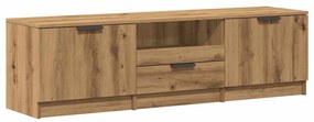 ντουλάπι τηλεόρασης Artisan Oak 140x35x40cm Κατασκευασμένο ξύλο - Καφέ