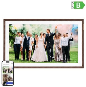 Digital photo frame Arzopa D156 (dark brown) 15.6”